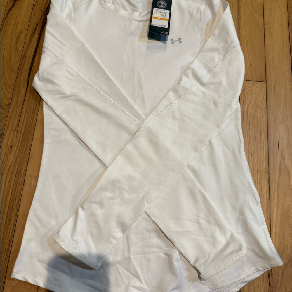 Under Armour Women's Cream Long Sleeve Tee